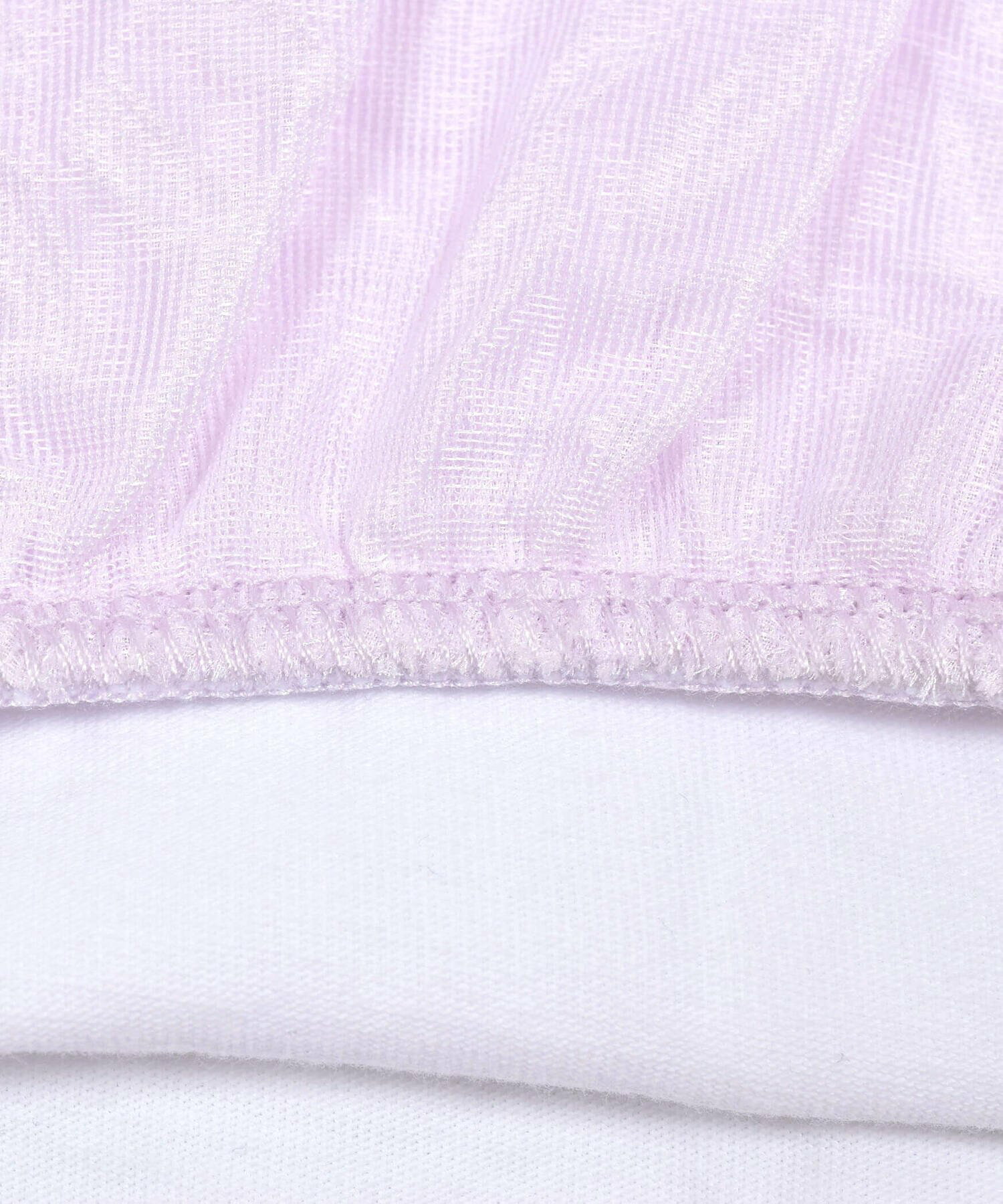立体ジャガード切り替えTシャツ+パンツセット(95~150cm)
